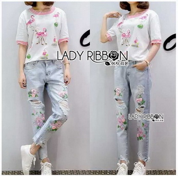 Lady Hazel Feminine Street Flamingo