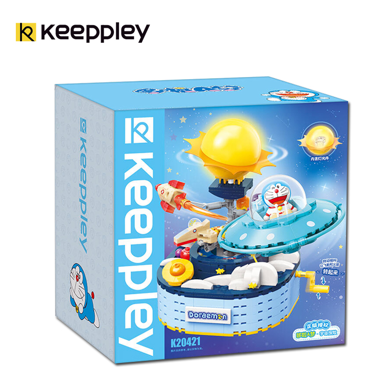 (สินค้าลิขสิทธิ์แท้) ชุดตัวต่อการ์ตูน โดเรม่อน x Keeppley