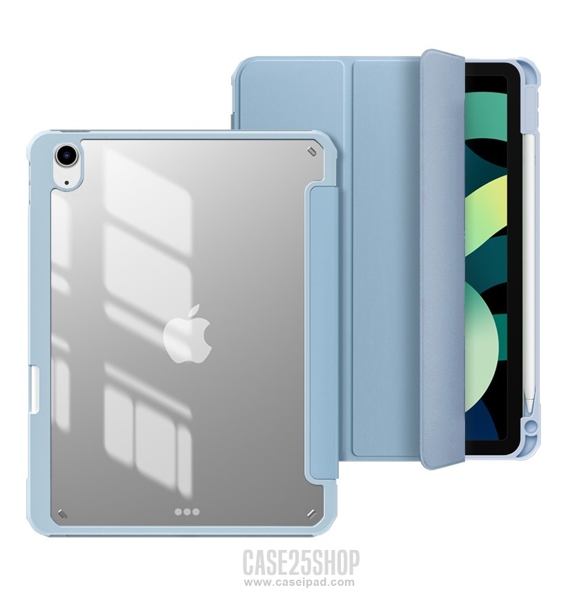Smart Case Shockprrof หลังใส (มีที่เก็บปากกา) - เคส iPad 10.2" Gen 7/8/9