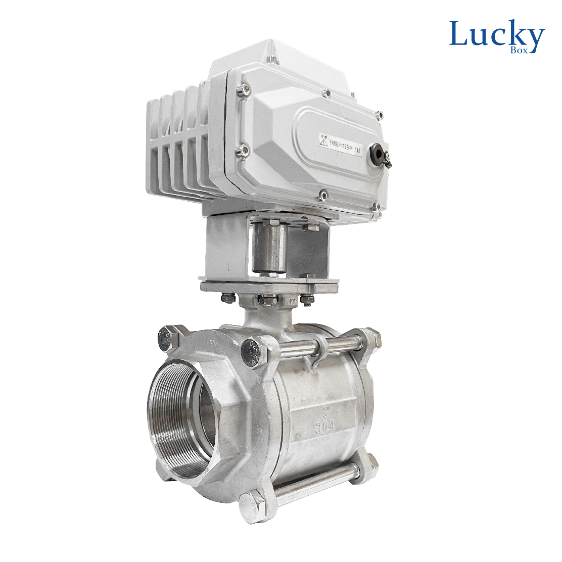 Motor Valve มอเตอร์วาล์วไฟฟ้า 3 ชั้น DC24V ขนาด 3 นิ้ว DN-80