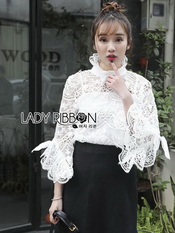 Vintage Lace Blouse เสื้อลูกไม้สไตล์โมเดิร์นวินเทจ