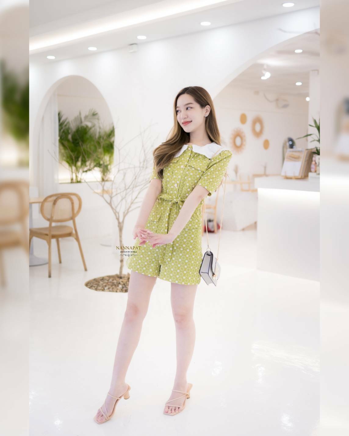 เพลสูทงานกระดุมหน้า แต่งกระเป๋า