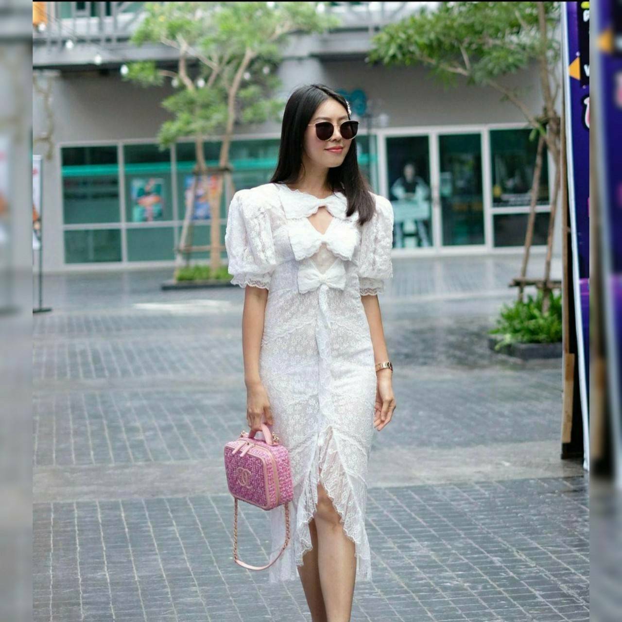 ผ้าลูกไม้เนื้อดีมสกนะคะ