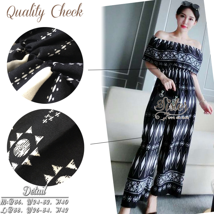 Beauty Navy Elegant Lady Jumpsuit