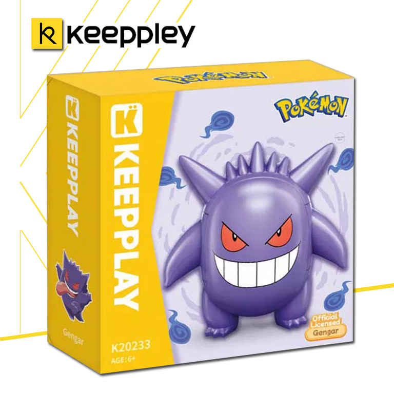 (สินค้าลิขสิทธิ์แท้) ชุดตัวต่อการ์ตูน Pokemon x Keeppley
