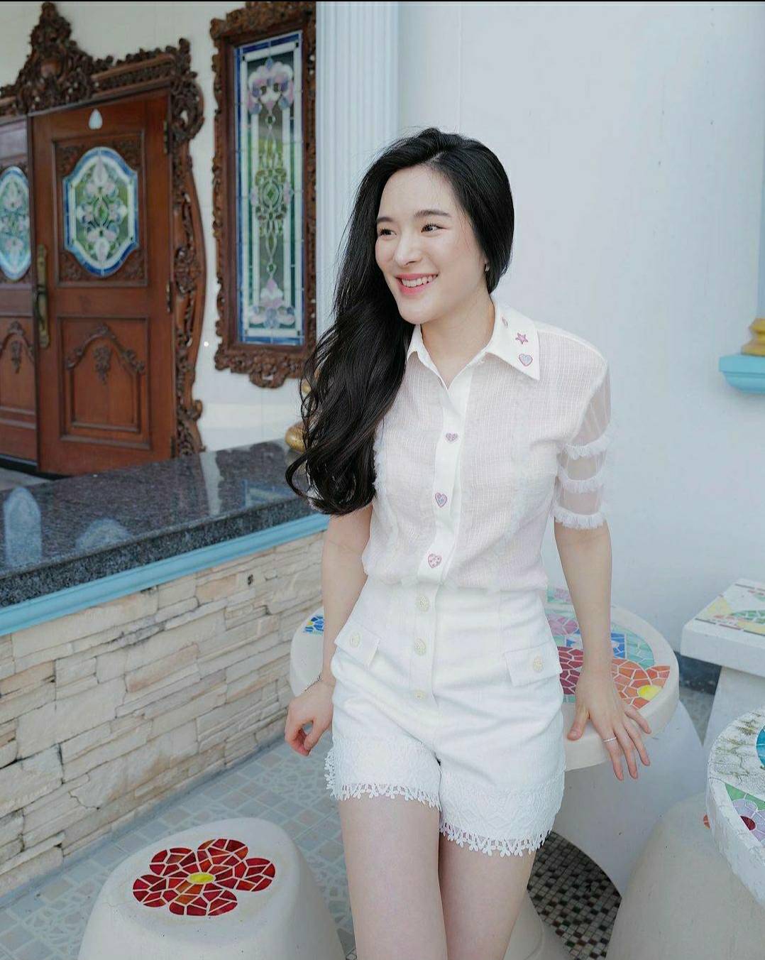 เสื้อกระดุมหน้า ผ้านุ่มมากใส่สบาย