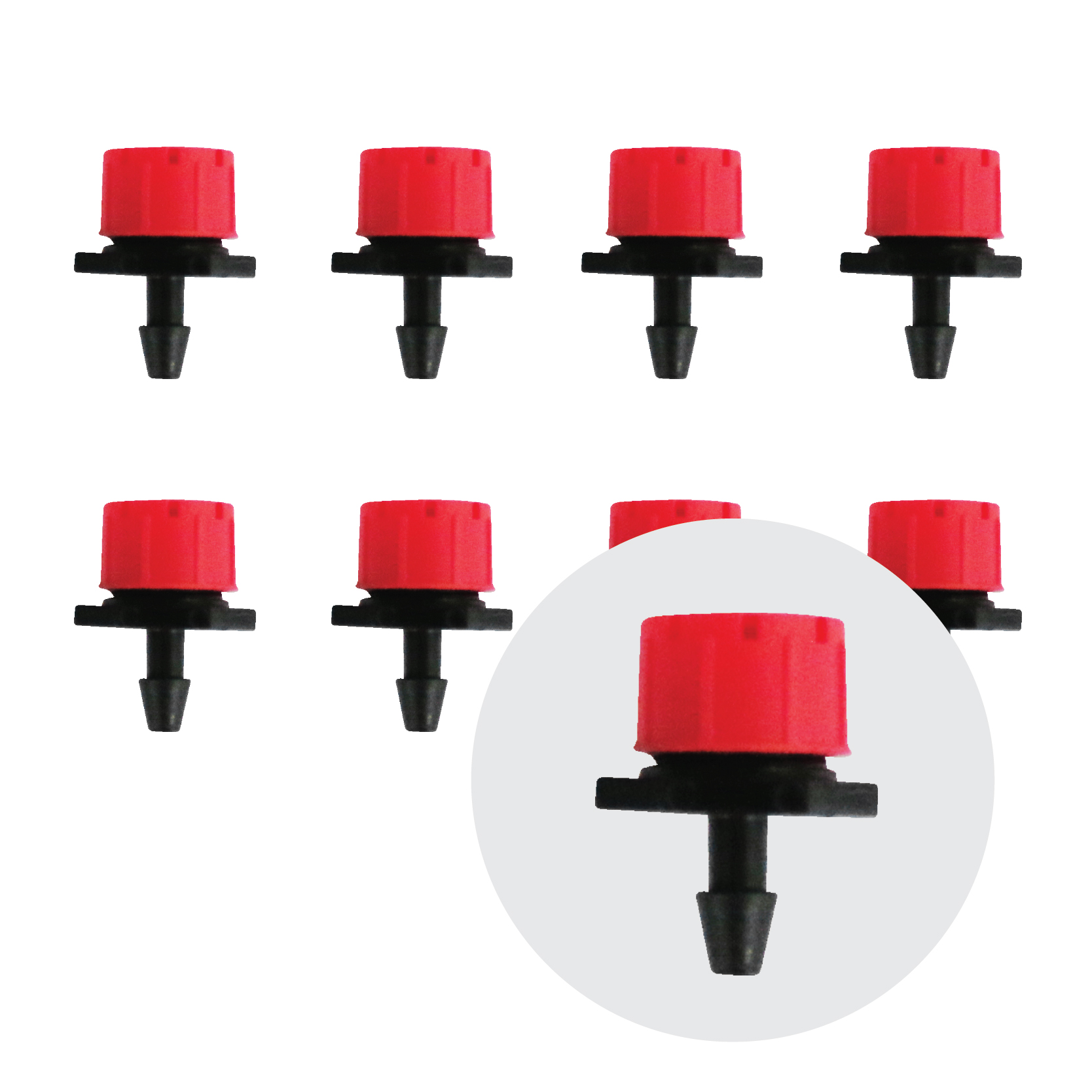 Set หัวน้ำหยดพร้อมสาย 30 หัว