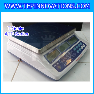 เครื่องชั่งดิจิตอลคำนวณราคา T-Scale รุ่น ATP-30 เครื่องชั่งดิจิตอลคำนวณราคาพิกัด 30kg กิโลคำนวณราคา เครื่องชั่งคิดเงิน ตาชั่งคิดเงิน กิโลคิดเงินได้ พิกัดน้ำหนัก 30kg อ่านค่าละเอียด 5g (ผ่านตรวจรับรองจากสำนักงานกลางชั่งตวงวัด)