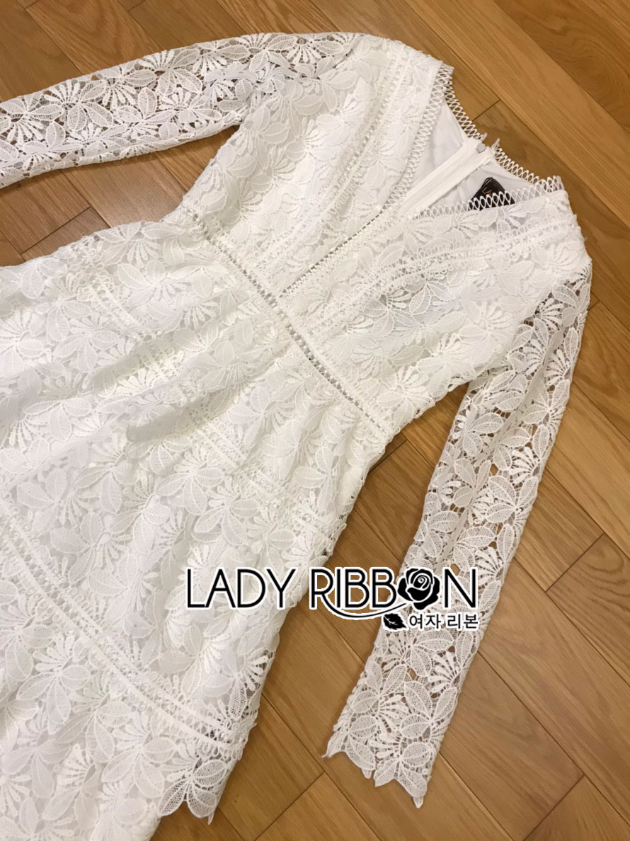 Lace Dress เดรสสั้นผ้าลูกไม้ตกแต่งเลเยอร์สุดหวาน