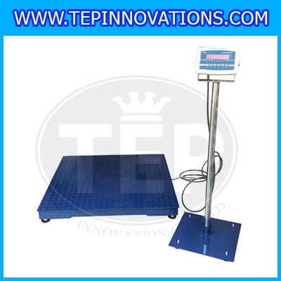 เครื่องชั่งดิจิตอลตั้งพื้น1000kg ขนาดแท่น 1x1 เมตร ตาชั่งดิจิตอล1ตัน เครื่องชั่ง1ตัน พิกัด 1000kg ค่าละเอียด 0.1kg ยี่ห้อ LOCOSC รุ่น LP7516E