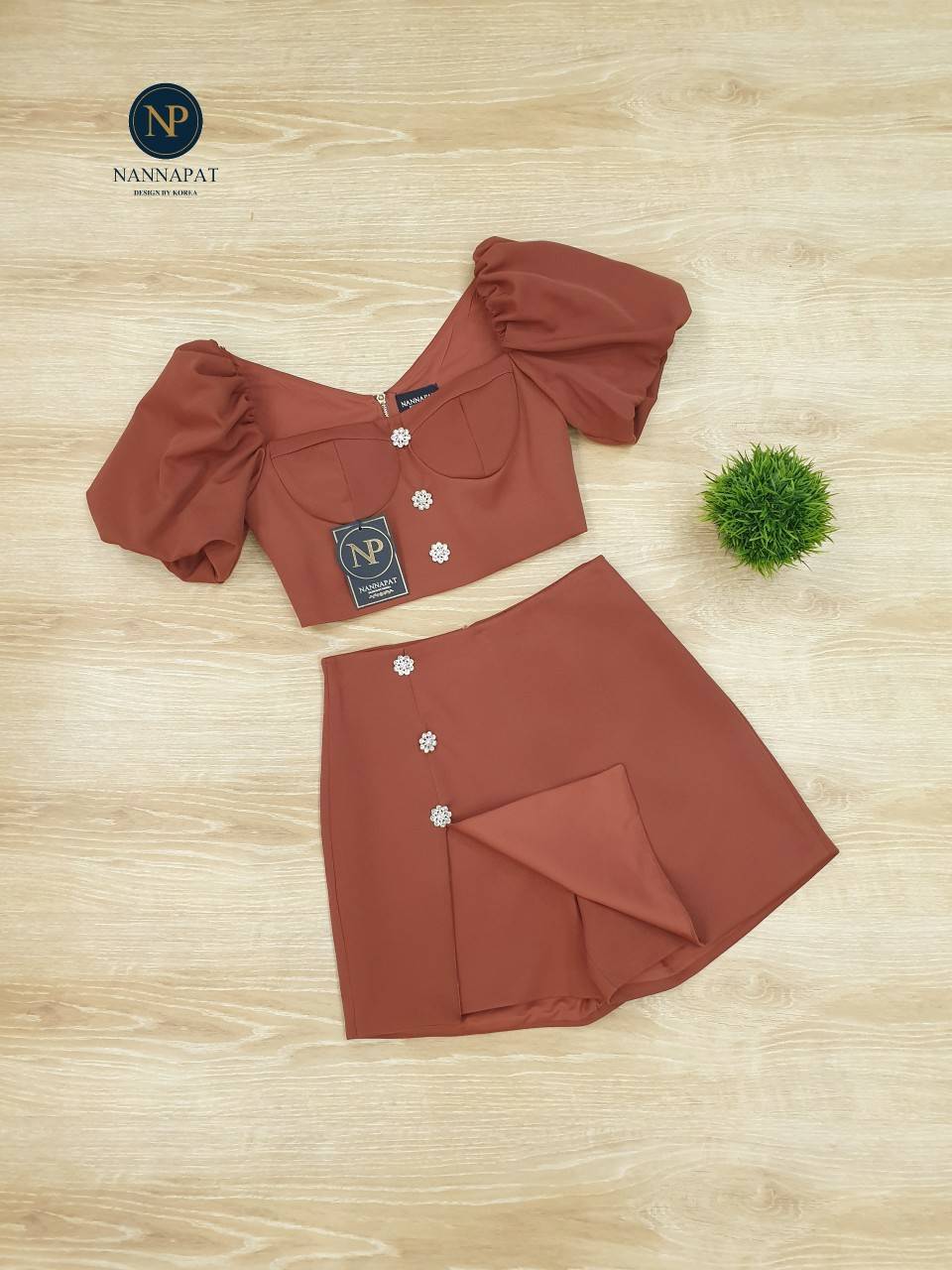 ชุดเซทกระโปรงกางเกง