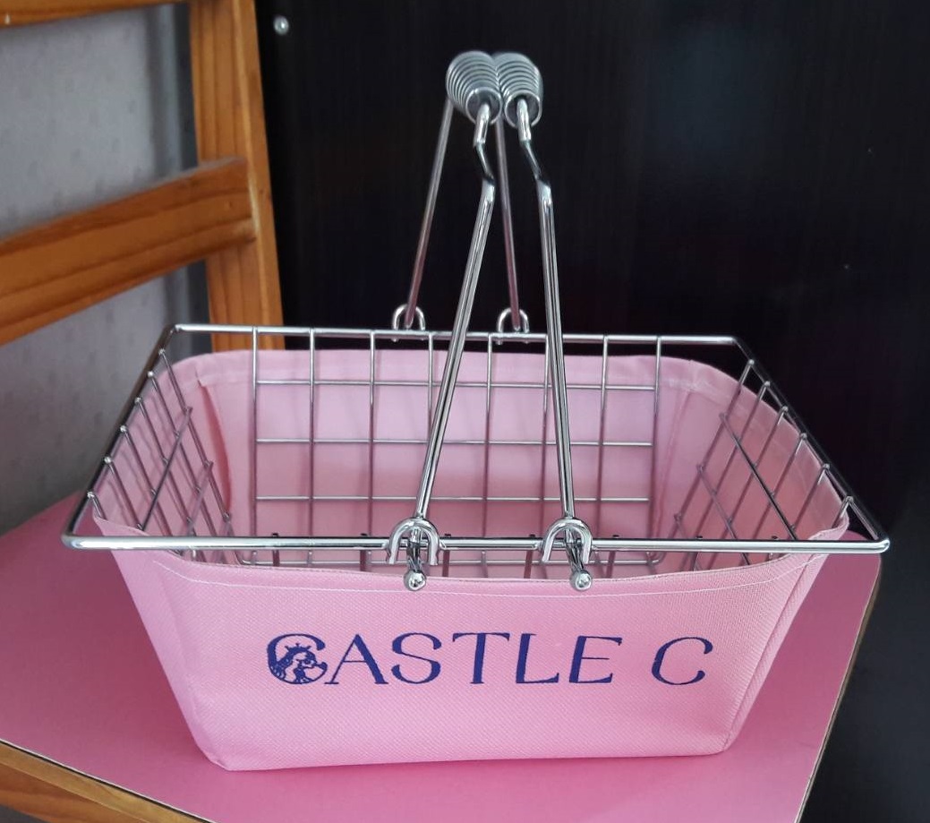 ตะกร้าคอสเมติค+ผ้าหุ้ม