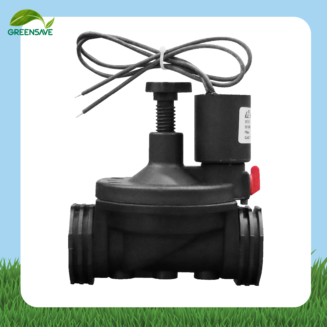 Solenoid valve DC12v ระบบน้ำ 1 นิ้ว โซลินอยด์วาล์ว สำหรับระบบน้ำเพื่อการเกษตร