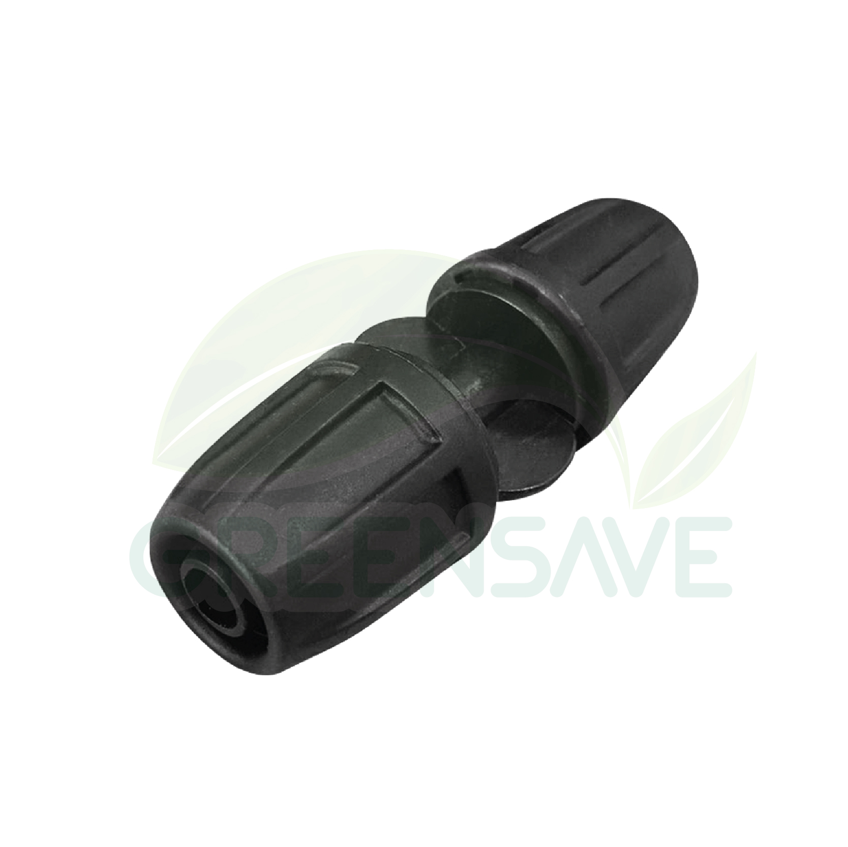 ข้อต่อสายไมโคร พร้อมตัวล็อคสาย ต่อตรง 8/12 mm (แพ็ค 20 ชิ้น)