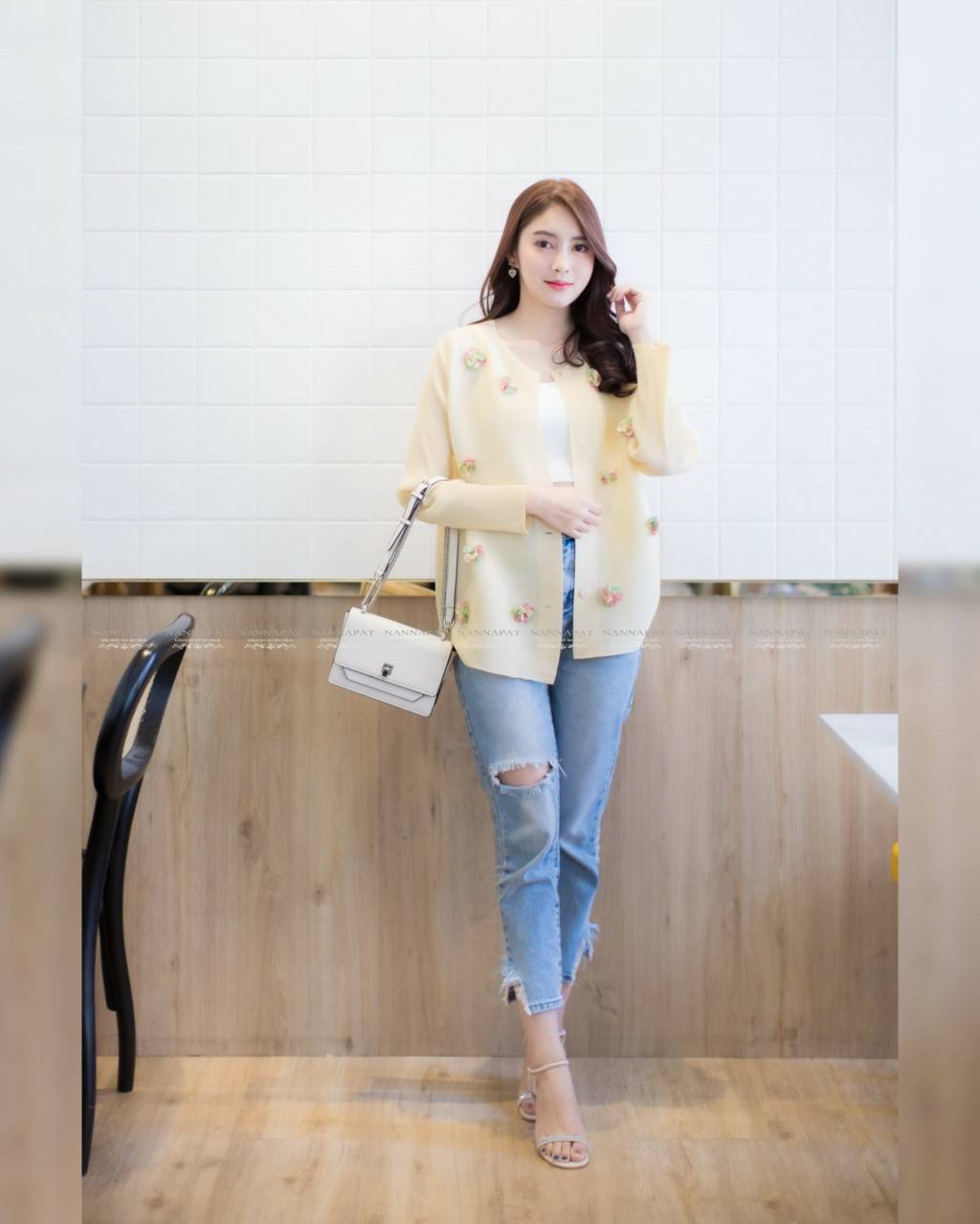 เสื้อคลุมพรีทสีYellow ( เหลือง)