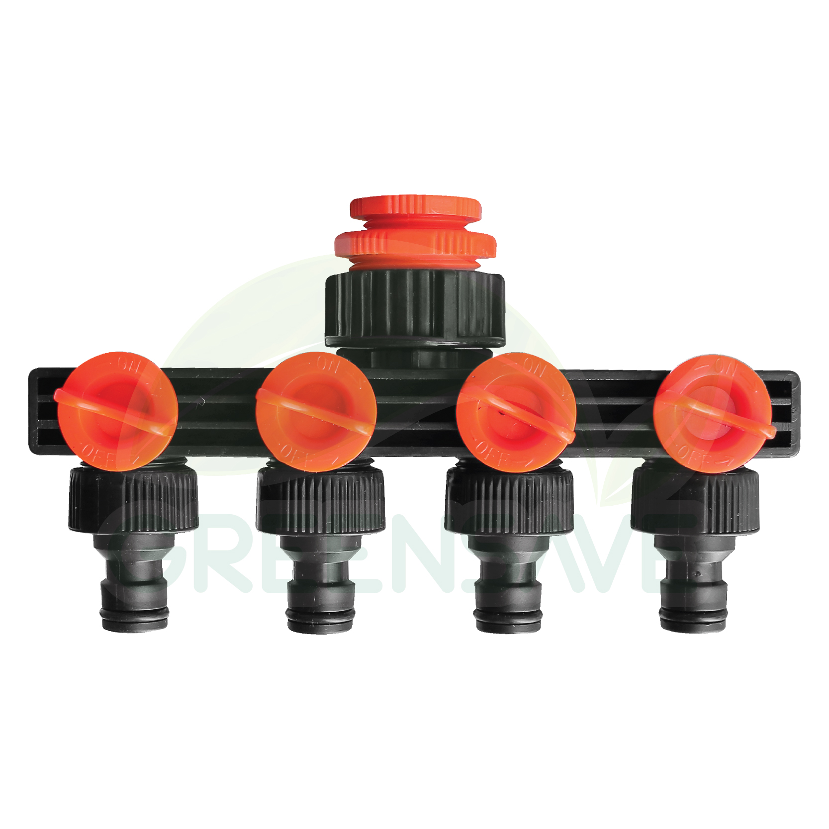 ตัวแปลงก๊อกน้ำ แยก 4 ทาง ข้อต่อก๊อกน้ำแบบสวมเร็ว สำหรับสายยาง