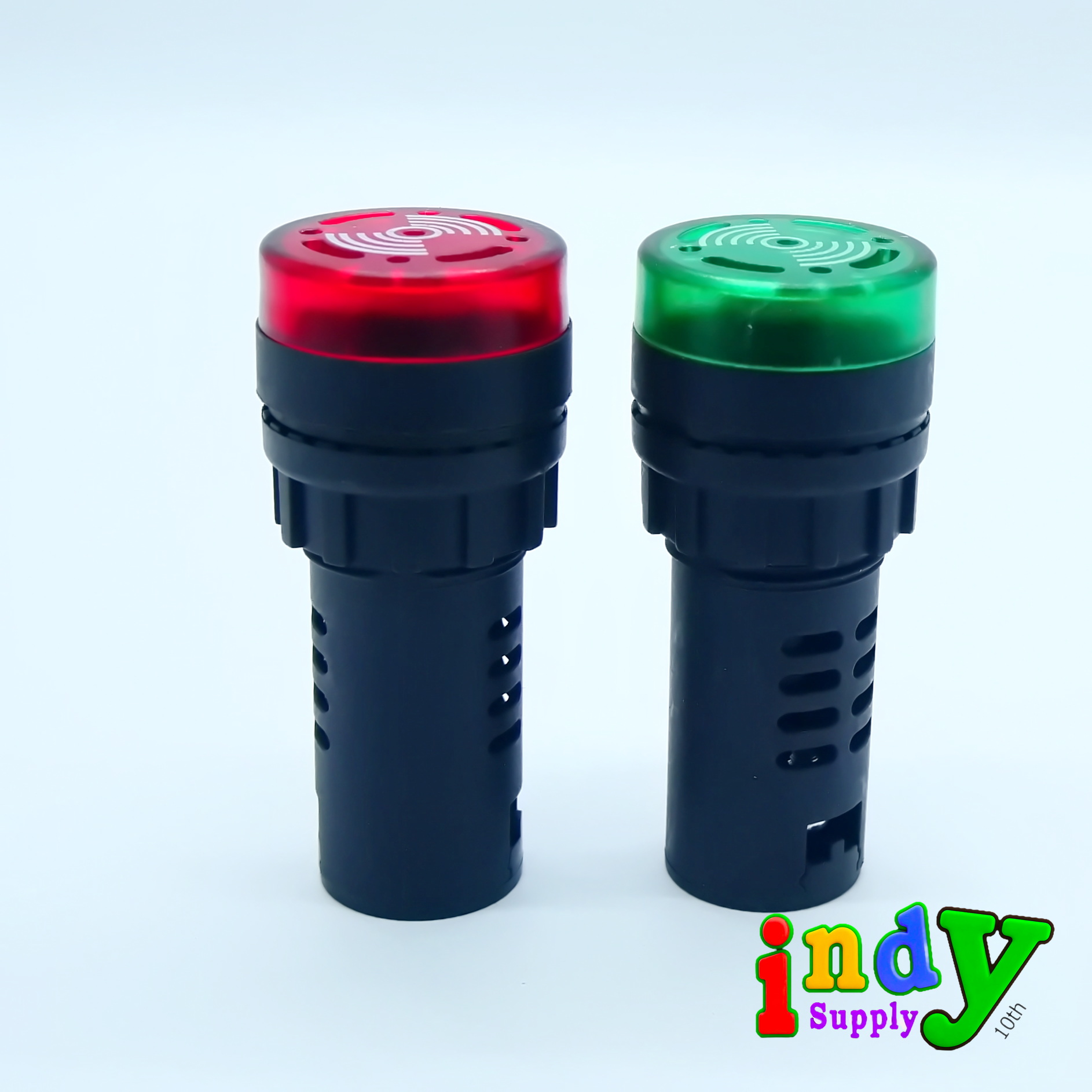 Buzzer 22mm. แบบมีไฟกระพริบ