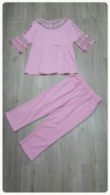 เซ็ทเสื้อ+กางเกง ผ้ายืด