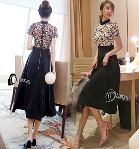 Lace Dress Long dress ลูกไม้ช่วงตัวบน