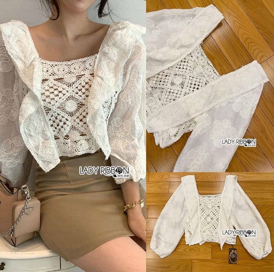 เสื้อถักโครเช ZARA ซาร่า
