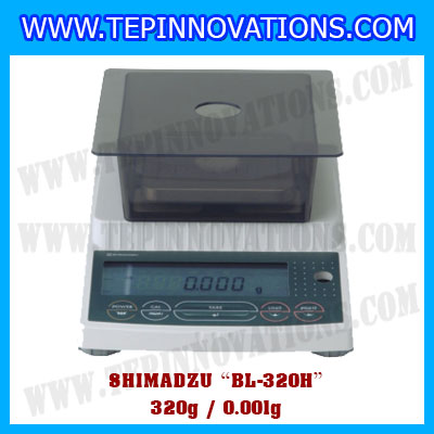 เครื่องชั่งดิจิตอลทศนิยม3ตำแหน่ง BL-320H พิกัด 320g x 0.001g เครื่องชั่งละเอียดสูง320g เครื่องชั่งน้ำหนัก320g ตาชั่ง320กรัม ตาชั่งน้ำหนัก320g ยี่ห้อ SHIMADZU รุ่น BL-320H
