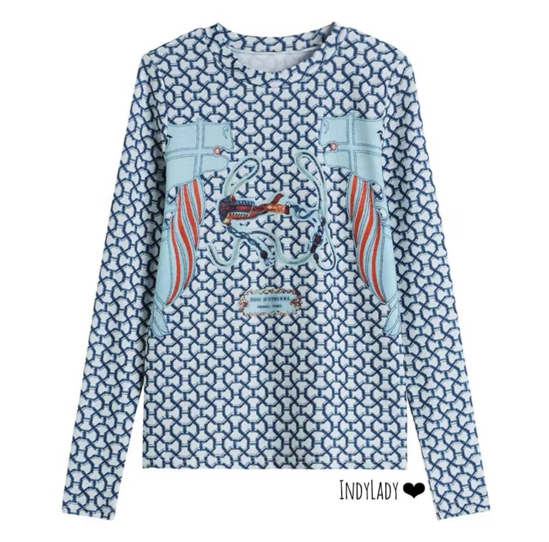 เสื้อยืดแขนยาว งานสวย