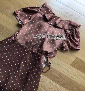 Crepe Lady Ribbon Mini Dress มินิเดรส