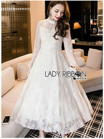Lace Dress เดรสผ้าลูกไม้สีออฟไวท์