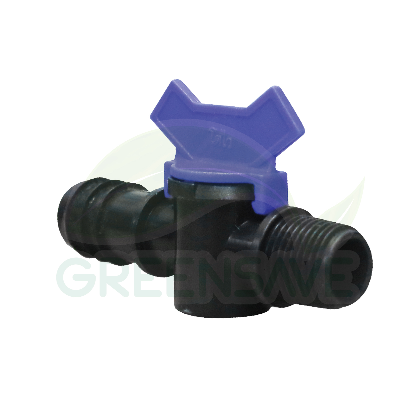 วาล์วท่อ PE 25 mm เกลียวนอก 1/2 (4หุน)