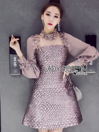 Lady Charlotte Little Mermaid Baby Pink Dress