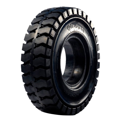 ยางรถโฟล์คลิฟท์ ขนาด 18x7-8 ชนิด ยางตัน รุ่น P (สีดำ) ยี่ห้อ PIO TYRES