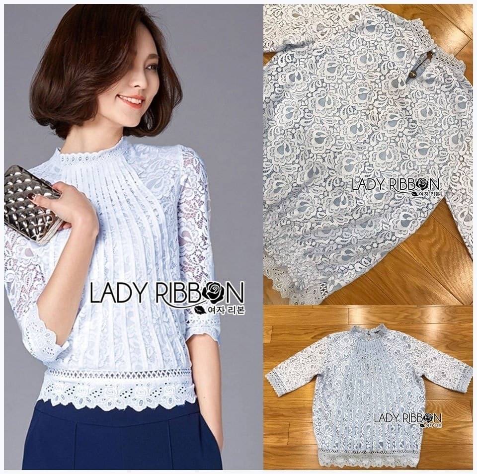 เสื้อลูกไม้ผ้านิ่มใส่สบาย