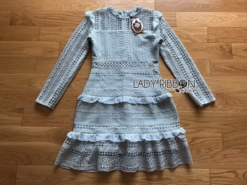 เดรสผ้าลูกไม้สีพาสเทล