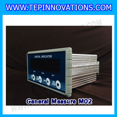 หัวอ่านคอนโทรลแสดงค่าน้ำหนัก Weighing indicator&Controller หัวอ่านControl ยี่ห้อ General Measure รุ่น M02