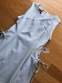 Baby Blue Lady Ribbon Dress