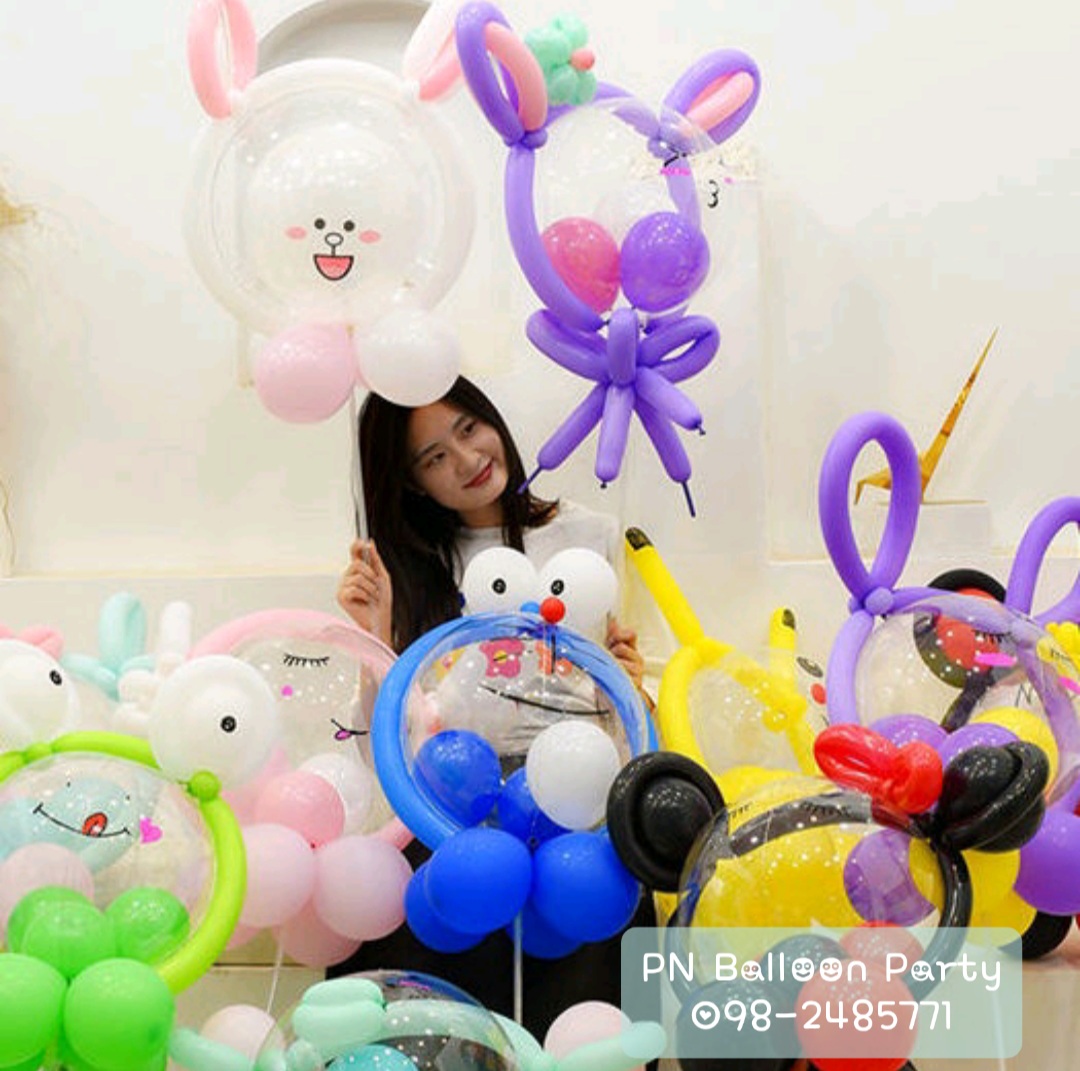 ลูกโป่งตุ๊กตา แท่งไฟกระพริบ มีพร้อมส่งในไทย