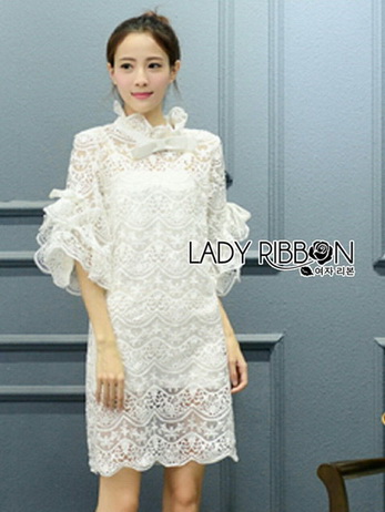 Lady Ann Boleyn Modern Vintage Lace Dress