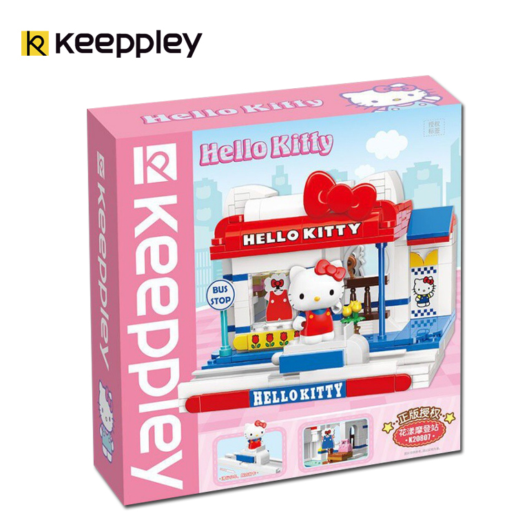(สินค้าลิขสิทธิ์แท้) ชุดตัวต่อการ์ตูน Hello Kitty x Keeppley