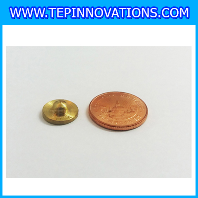 ตุ้มน้ำหนักทองเหลืองมาตรฐาน1กรัม พร้อมกล่องพลาสติก สำหรับสอบเทียบเครื่องชั่งน้ำหนักดิจิตอลทุกชนิด สอบเทียบน้ำหนักชั่งไม่เกิน1กรัม