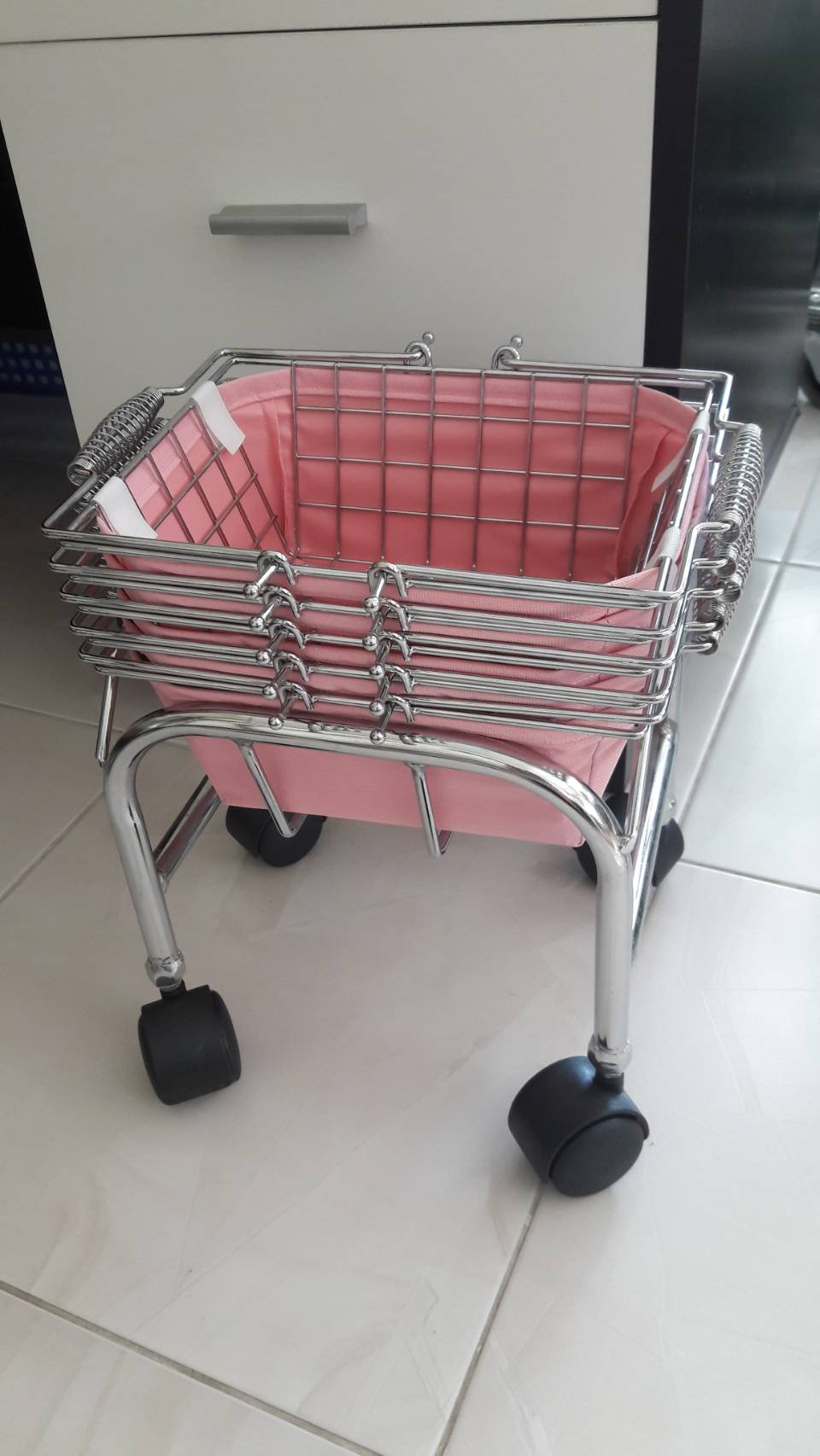 ตะกร้าคอสเมติค+ผ้าหุ้ม