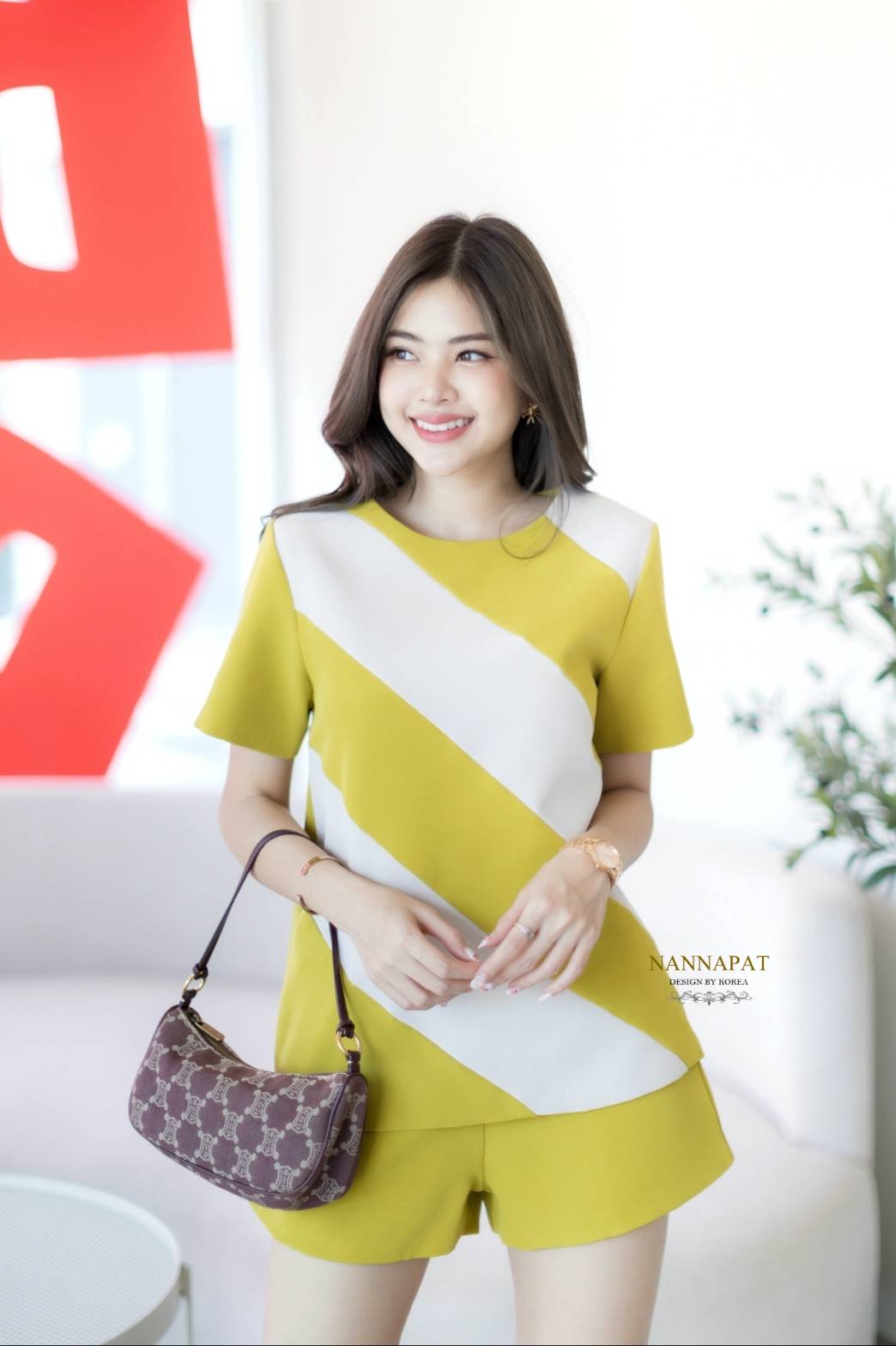 กางเกงมีกระเป๋าข้าง