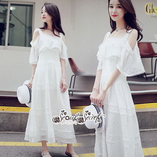 แม็กซี่เดรสเดรสตัวยาวสายเดี่ยว