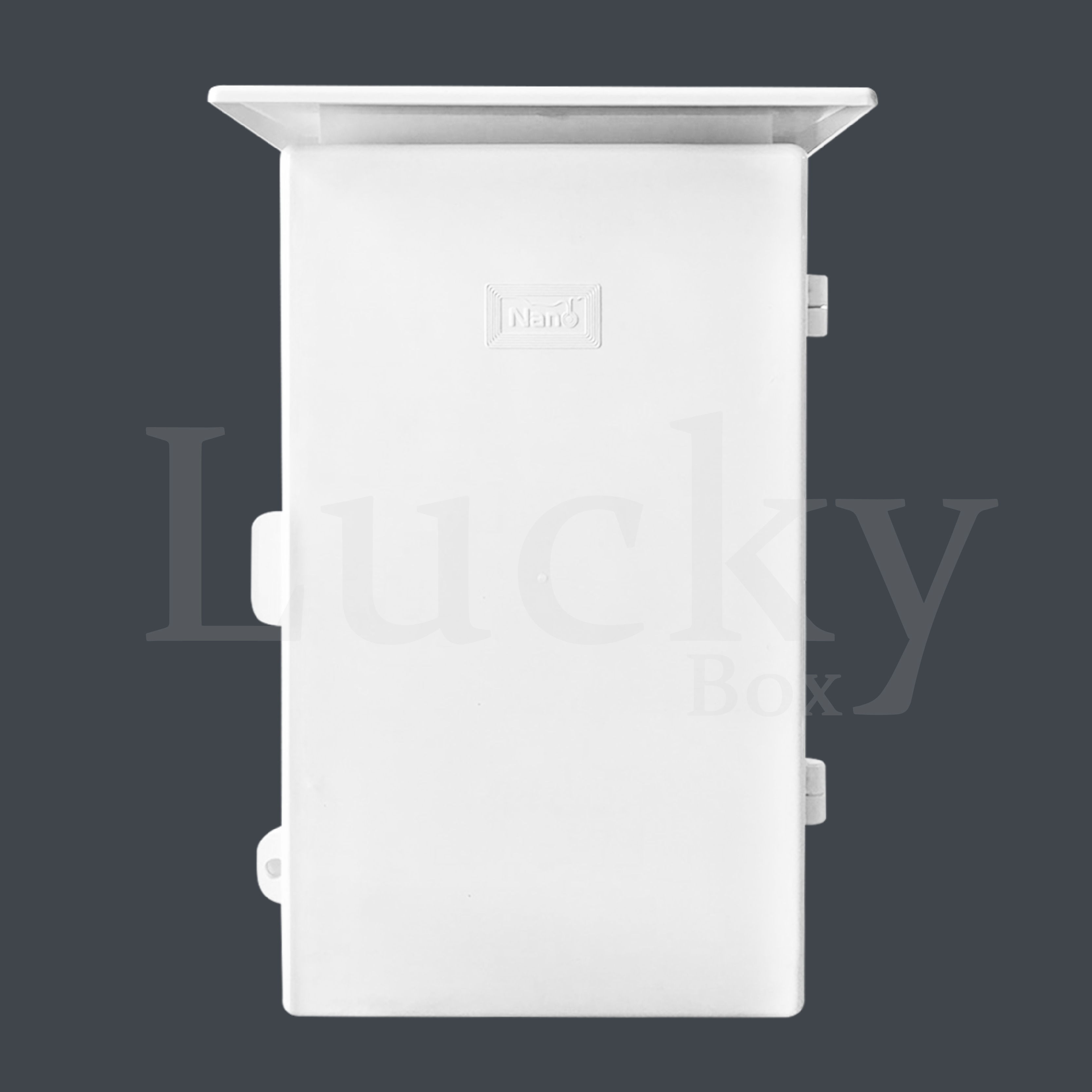 NANO-101W ตู้กันน้ำพลาสติกมีที่กันฝน Electric Enclosure With Rain Hood