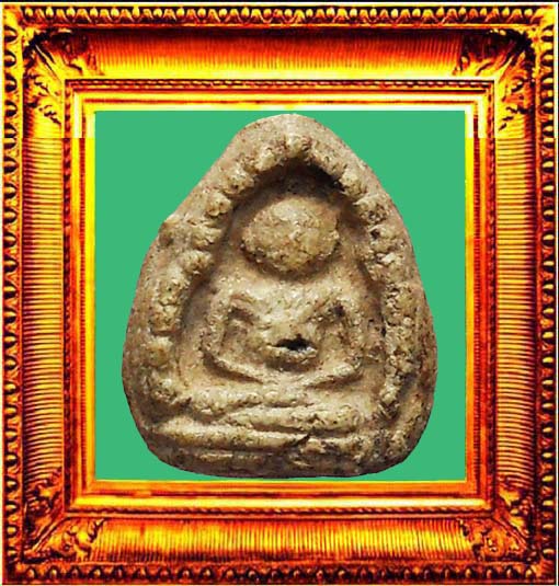 พระสังกัจจายน์ข้างเม็ดหลวงปู่ภูวัดอินทร์ฯ องค์ที่ 2