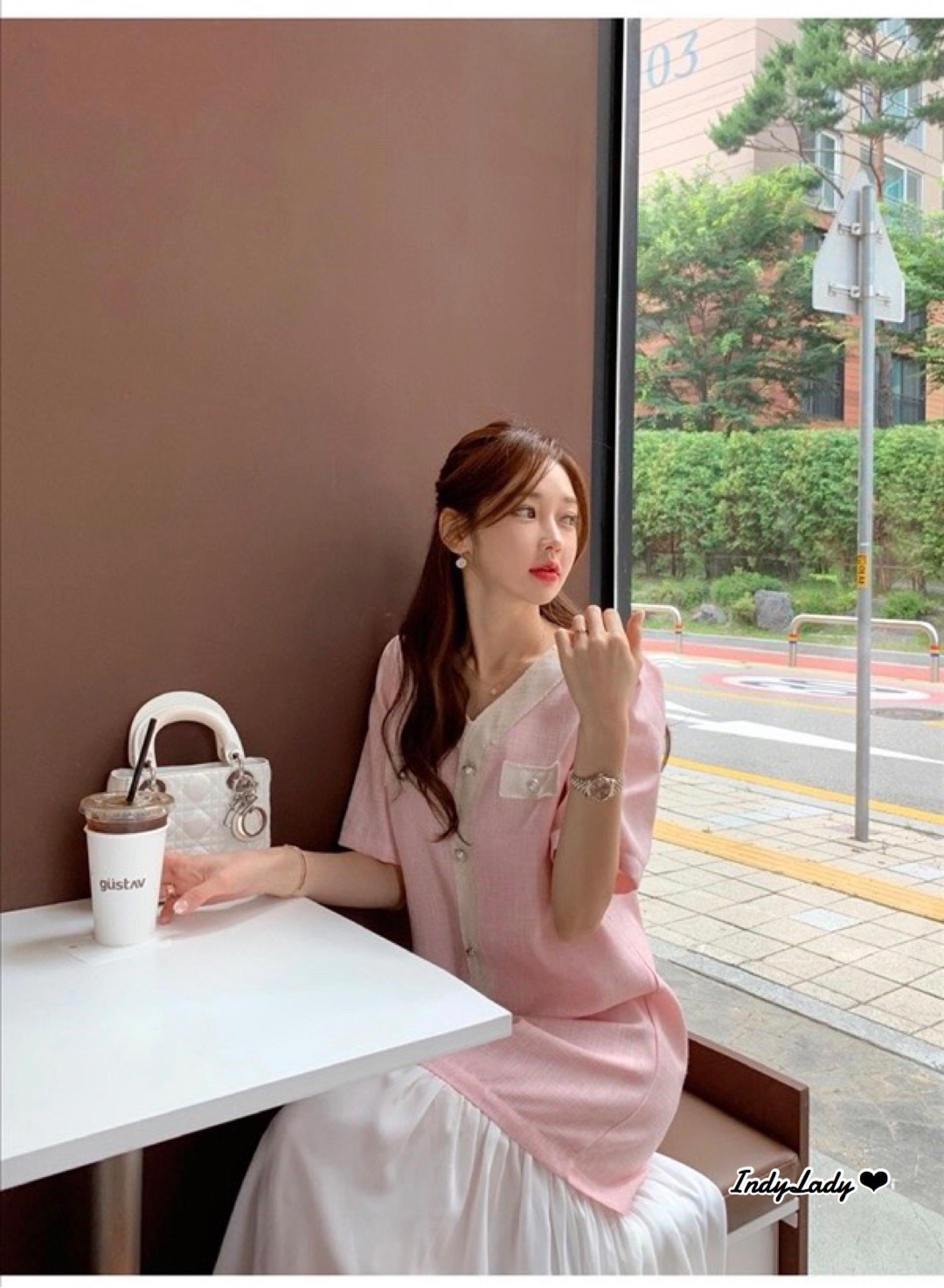 Dress แขนสั้น เนื้อผ้าอย่างดี