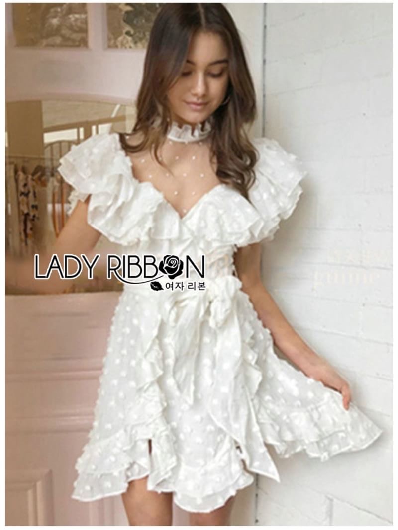 Mini Dress with Ribbon ค็อกเทลเดรสสั้น