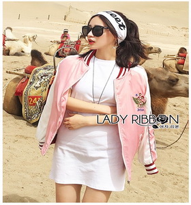 Jacket บอมเบอร์แจ็กเก็ตปักลายสไตล์สตรีท
