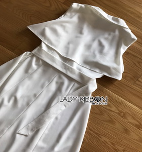 Coat Dress Lady Ribbon โค้ทเดรสพร้อมเข็มขัด