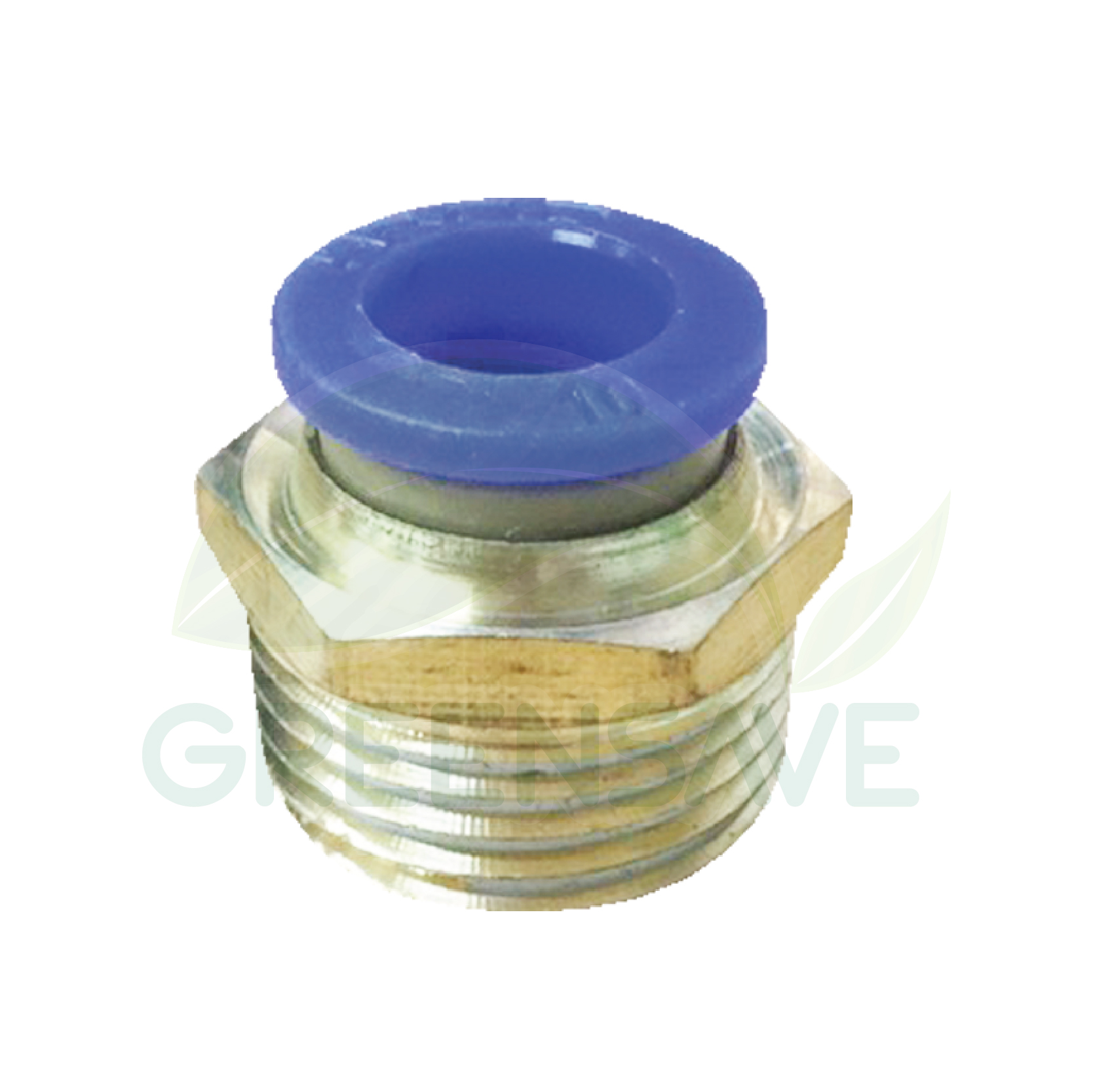 ข้อต่อ ขนาด 10 mm เกลียวนอก 3 หุน สำหรับสายน้ำPU และหัวพ่นหมอก