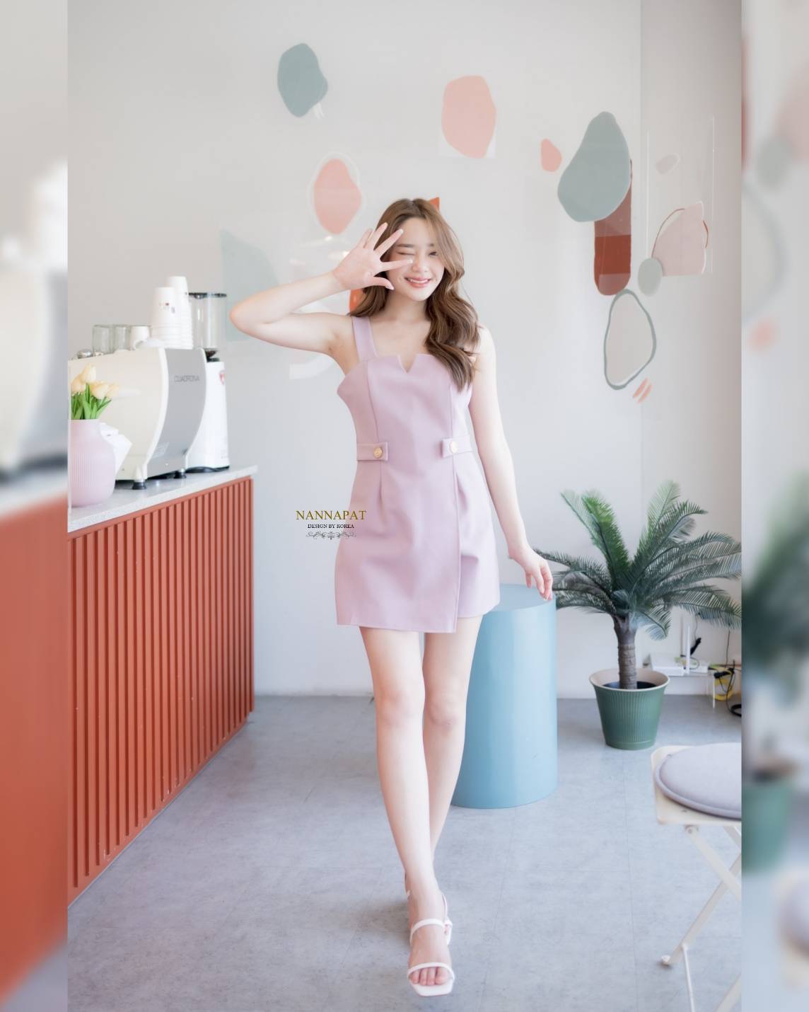 เดรส แต่ด้านในเป็นกางเกง